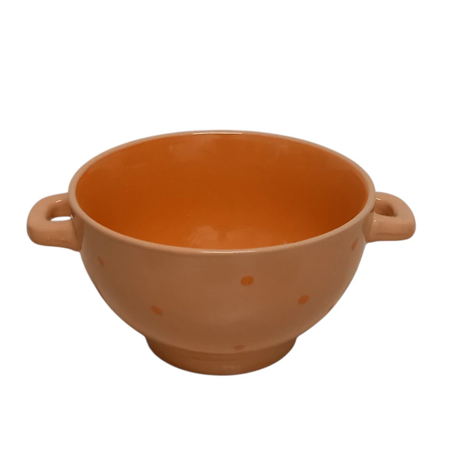 Pöttyös kerámia tálka 